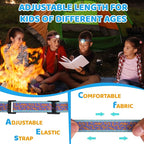 EverBrite LED Headlamp Rechargeable Kids Headlamp with RGB Mode and Adjustable Headband, 3 Modes Multicolor Headlamp for Camping, Reading, Exploring, Halloween, Christmas