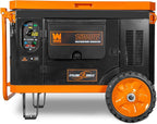 WEN 15000-Watt Weatherproof Home Backup Portable Generator, 120V/240V, Tri-Fuel with Cyclone Shield Weatherproofing Technology, 550cc Engine, Remote Electric Start, Wheel Kit, & CO Watchdog (TF1500XR)