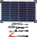 Optimate Solar Duo 40W, TM522-D4, 6-Step 12V / 12.8V 3.3A Weatherproof Solar Battery Saving Charger & maintainer