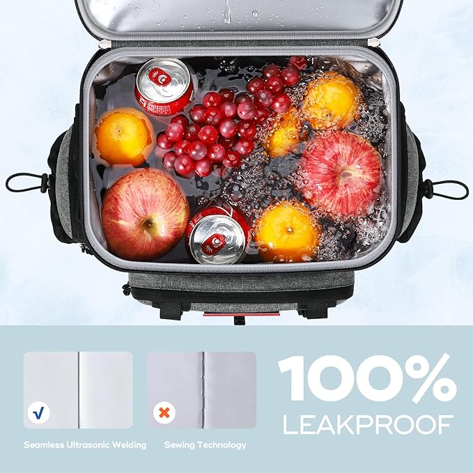 Maelstrom Backpack Cooler,Soft Lightweight Leakproof Cooler Backpack,Men Women 35/50 Can Insulated Cooler Bag,Keeps Hot/Cold for Up to 16 Hours,Perfect for Camping, Beach