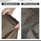 OneTigris 2 Person Footprint for Backpacking Tent, 2000mm Waterproof Rating, 78.7"x47.24"