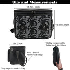 Insulated Cooler Bag Bluetooth Speakers 24 cans 2 gallons Food Drinks | Rechargeable Battery Supports iOS & Android | Leakproof Foldable Travel Camping Hiking
