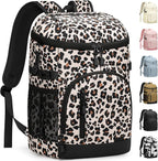Cooler Backpack Insulated Waterproof,30/45 Cans Backpack Coolers Leakproof Lunch Backpack for Men Women Portable Soft Cooler Bag for Beach Camping Trave Picnic
