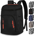 Capolo Cooler Backpack for Men Women Insulated Backpack Cooler Leak Proof Thermal Bag Beverage Soft Cooler Bag Lunch Backpack for Camping 30/45 Cans