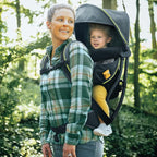 Chicco SmartSupport Aluminum Frame Backpack Carrier, Lightweight Baby Backpack Carrier, Solar/Grey