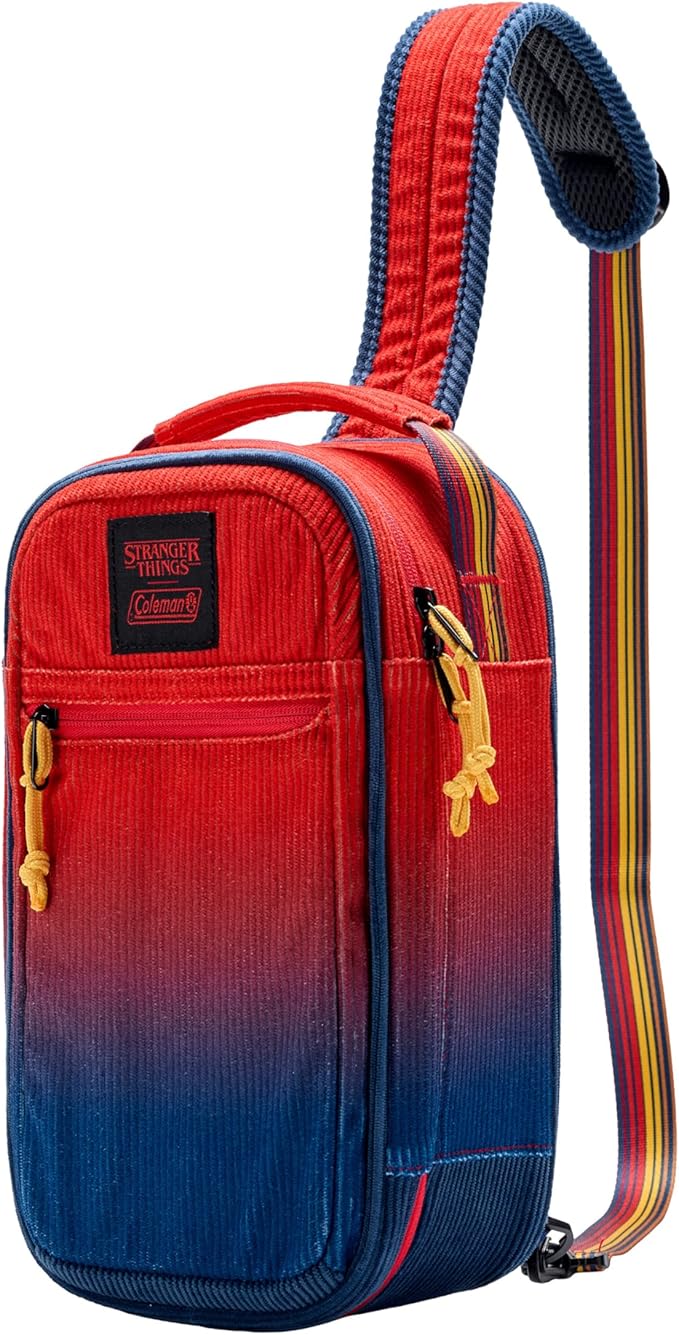 Coleman Stranger Things Outdoor Gear Collection, Limited Edition Stranger Things & Coleman Upside Down Camping Assortment, Cooler/Chair/Tent/Sleeping Bag