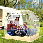 Goplus Sports Tent, Instant Pop up Weatherproof Shelter, Portable & Foldable Outdoor Clear View Bubble Tent w/Carrying Bag, Floor Mat, Watch Sports Events Camping