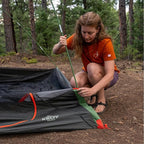 Kelty Wireless Freestanding Camping Tent, 2 4 or 6 Person Size, Huge Interior and Peak Height, Intuitive + Easy to Pitch, Color Coded Setup