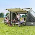 Night Cat Inflatable Tent: Easy Set Up Pump for Family Winter Camping and Outdoor Events