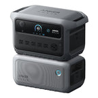Anker SOLIX C2000 Gen 2 Portable Power Station with Expansion Battery, 2,400W (Peak 4,000W) Solar Generator, Full Charge in 58 Min, 4096wh LiFePO4 Battery for Home Backup, Power Outages, and Camping