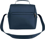 Carhartt Insulated 12 Can Two Compartment Lunch Cooler, Durable Fully-Insulated Lunch Box, Navy