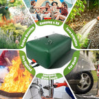 113L/29.8Gallon Water Storage Bladder, Foldable Portable Water Bladder Tank, Large Capacity Water Bag Container for Camping, Truck, RV, Emergency, Outdoor