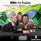 Umbrauto Truck Bed Air Mattress with Built in Pump for 5.5-5.8ft Short Beds, Upgraded Peach-Skin Surface Inflatable Airbed for Truck Tents, Camping, and Travel
