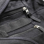 ASR Outdoor 30L Heavy Duty Gold Prospecting Backpack, Canvas Camping Rucksack (Black)