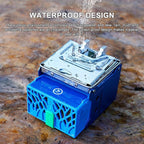 Multi-Fuel Fire-Powered Generator,Portable Charging Camp Stove,with Foldable Design