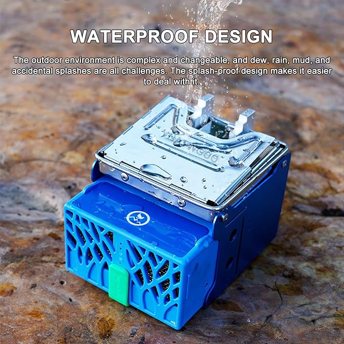 Multi-Fuel Fire-Powered Generator,Portable Charging Camp Stove,with Foldable Design