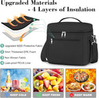 DALINDA Lunch Bag Cooler Bag Lunch Box for Women Men, 13L Large Insulated Leak Proof LunchBox Lightweight for Picnic,Grocery,Beach,Camping,Travel,Work