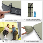 CORE Double Self Inflating Camping Bed | Perfect Blow Up Mattress for Travel Car Camping & Outdoor Use | Air & Foam Filled Inflatable Sleeping Pad for Adults