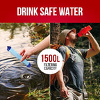 72 Hour Emergency Survival Kit with Food, Solar Power Bank, Water Purifier, First Aid & Tools, Go Bag Emergency Survival Backpack & Emergency Survival Kit for Disaster Preparedness & Evacuation