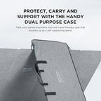 EF ECOFLOW 400W Portable Solar Panel, Foldable & Durable, Complete with an Adjustable Kickstand Case, Waterproof IP68 for Outdoor Adventures