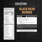 Ready Hour Black Bean Burger Mix Case Pack – 36 Servings (6 Pouches) – Emergency Vegetarian Food, Long Term Storage, Shelf-Stable Veggie Burger, Survival Food Mix