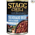 Stagg Silverado Beef Chili with Beans, 15 Ounce (Pack of 12)