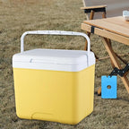 MYCENSE Insulated Ice Cooler, Portable Storage Case Drink Bucket, Versatile Fridge Hard Ice Chest Box for Camping Picnic Beach BBQ Tailgating Fishing