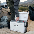 Igloo Marine Cooler | Insulated Hard Shell Ice Chest |Great for Fishing, Camping, Boating, & More