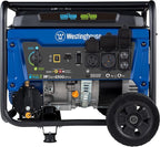 Westinghouse 6500 Watt Dual Fuel Home Backup Portable Generator, Transfer Switch Ready 30A Outlet, RV Ready 30A Outlet, CO Sensor