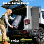 Self Inflating Sleeping Pad with Foot Pump, 2 Inch Thick Memory Foam Camping Pad, Quick Inflation Air Mattress for Camping, Hiking, Car Travel, and Outdoor Adventures, Grey