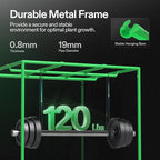 2pcs VIVOSUN Grow Tent Support Poles 48x48 inches, Hanging Bars for 4X4 Grow Tent (Pack of 2)