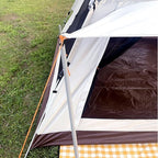 Family Camping Tent 4 Man Sun Protection Tent Premium Sturdy Tent Camping for Hiking Camping