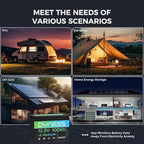 12V 100Ah Bluetooth LiFePO4 Battery, Deep Cycle Group 31 Lithium RV Batteries Built-in 100A BMS with Low-Temp Protection, 12.8 Volt Lithium Battery for Rv Camping, Home Solar System, Off-Grid