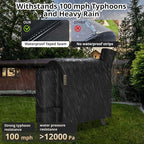 Grill Cover for Traeger Pro 34/780 Series BAC380 BAC504,[900D Heavy Duty Waterproof Upgraded] Wood Pellet Smoker Grill Cover for Traeger Texas 34,Z Grills 700,Accessories for Pro 34