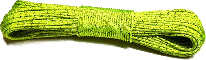 LiteOutdoors Guyline & Tensioner Kit - 1.8mm Diameter - 60 or 100 feet - Ultralight Reflective Tent Cord, Lightweight Non-Slip Cord Adjusters. Camping, Hiking, Paracord