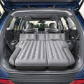Inflatable SUV Air Mattress Bed Car Mattress, Double-Sided Flocking Travel Camping Bed, Car Sleeping Mattress for Universal SUV with Air Pump 2 Pillows