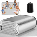 Camping Sleep Pad, 59.1x78.7 Waterproof Thicken Camping Sleeping Mat, Portable Aluminum Foil Insulating Pad for Outdoor, Sleeping Mat