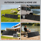 ALLPOWERS 200 Watt Portable Solar Panel SE200, 25% High Efficiency Foldable Solar Charger, IP68 Waterproof, for Solar Generators Camping RV Off Grid