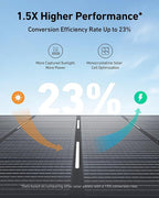 Anker SOLIX F3800 Portable Power Station and BP3800 Expansion Battery with 400W Solar Panel, 7.68kWh LiFePO4 Batteries, 6000W AC Output, Solar Generator for Home Backup, RVs, Emergencies&Power Outages