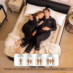air Mattress Queen with Built in Pump – 18-Inch Thickened Inflatable Mattress for Easy Travel, Supports Up to 650 Pounds