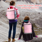 Insulated Cooler Backpack 30 Cans - Leak Proof Beer Backpack Lightweight Cooler Bag for Travel, Camping, Beach, Lunch