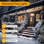 100FT 300 LED Christmas Lights Plug in,Cool White Waterproof Fairy Lights with Timer/8 Modes, Christmas Tree Lights Lighting Outdoor Indoor Garden Party Wedding Christmas Tree Decoration