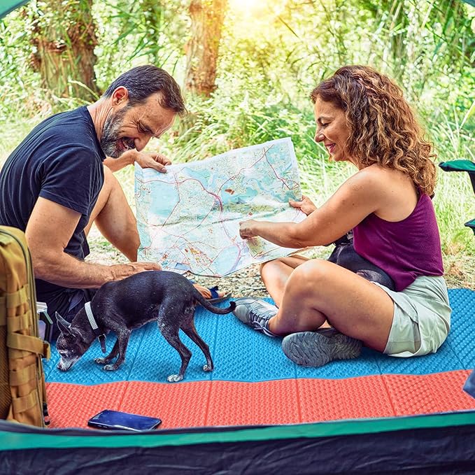 BKS Foam Egg Crate Sleeping Folding Pad
