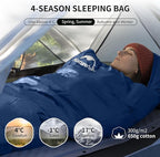 Naturehike Sleeping Bags for Adults, 10℉ 30℉ Mummy Backpacking Sleeping Bag, 0 Degree Lightweight Sleeping Bag Warm for Camping, Hiking