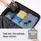 35L Foldable Waterproof Backpack For Outdoor Sports Travel Inside Wet Clothes Compartment Packable For Multiple