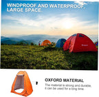 Sosoport Portable Tent for Fishing Camping Quick Tent Automatic Setup Space Windproof Easy Storage