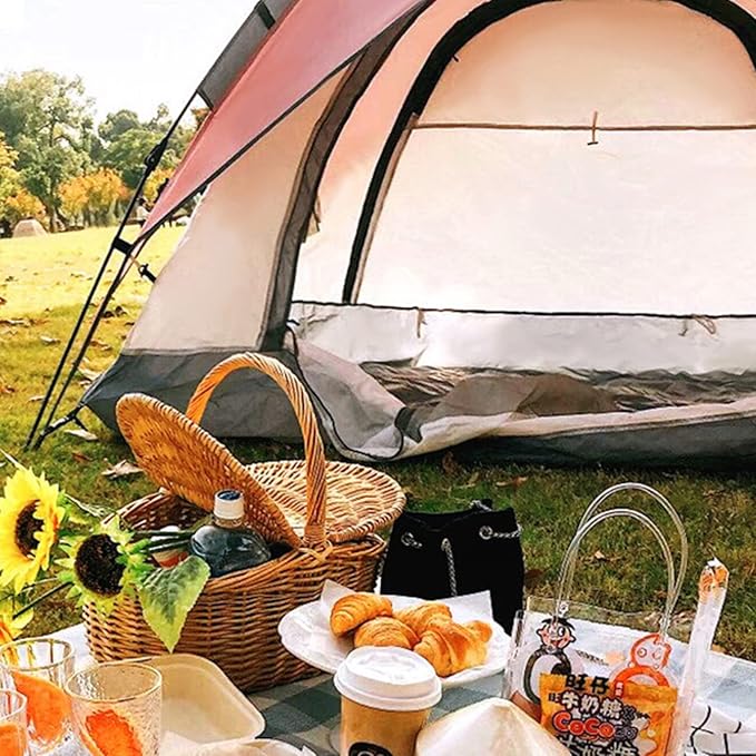 Travel Tent Outdoor Family Camping Tent Camping Hiking Foldable Folding Tent Double Decker Tent