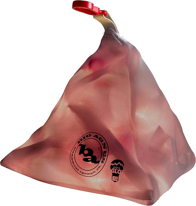 Big Agnes mtnGLO LED Tent & Camping Lights, Red, One Size