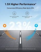 Anker SOLIX C800 Portable Power Station with 200W Solar Panels, 1200W (Peak 1600W) Solar Generator, Full Charge in 58 Min, 768Wh LiFePO4 Battery for Outdoor Camping, RVs, Road Trip, and Power Outages