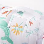 Bunnikins & Clover Toddler Nap Mat with Removable Pillow, Nap Mats for Preschool, Easy Clean Toddler Nap Pad for Kindergarten, Kids Sleeping Bag for Travel Camping